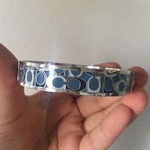 Coach blue bracelet